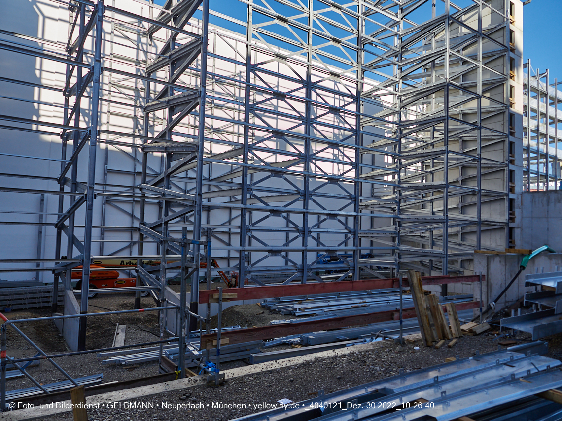 30.12.2022 - Baustelle R.EVO in Neuperlach-Süd